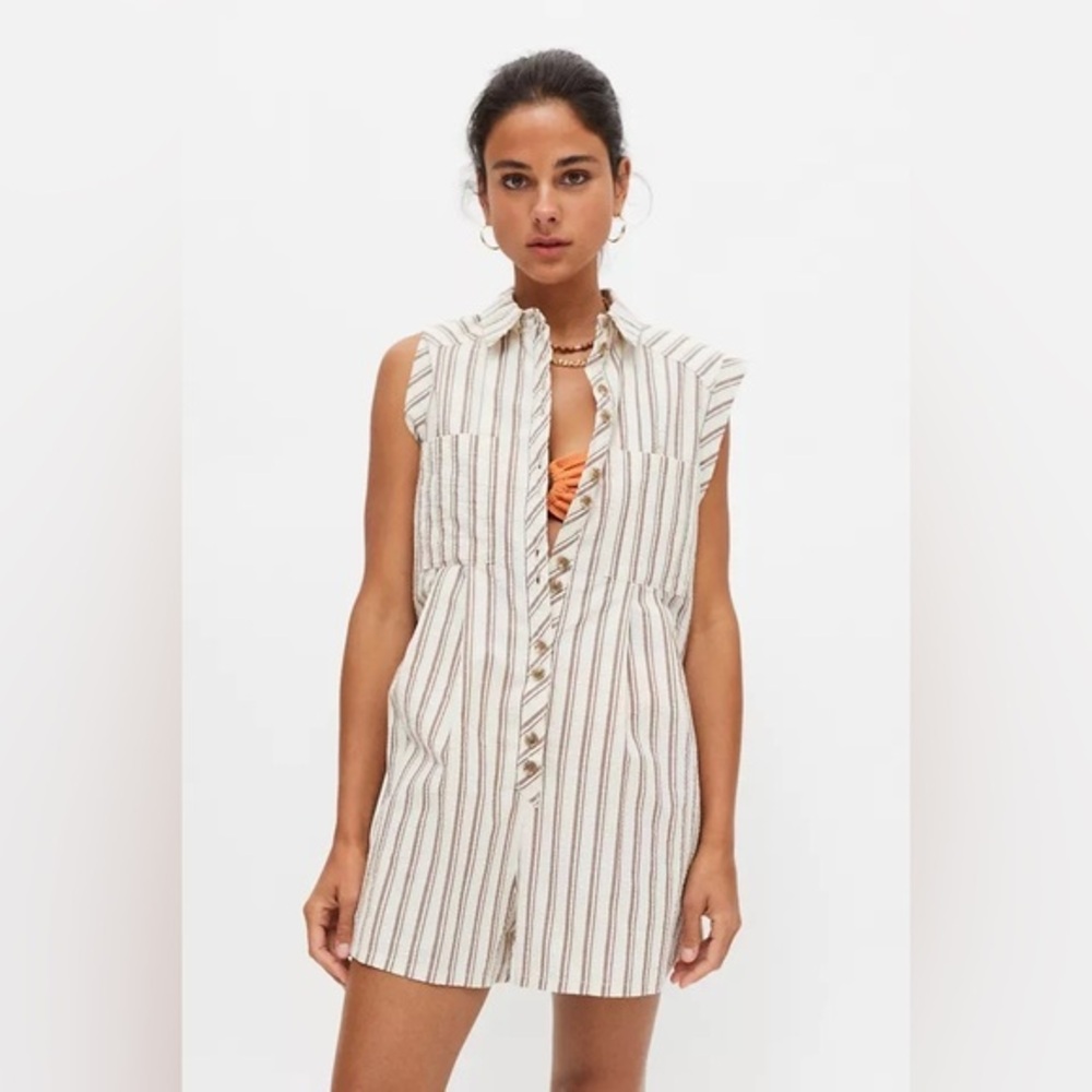 UO Zoey Workwear Romper